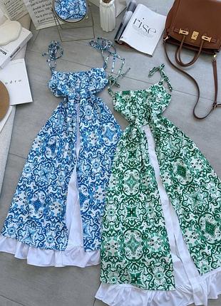 Сарафани з льону 2