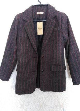 Крутой шкрстяной пиджак