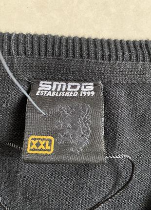 Пуловер мужской хлопок премиум smog размер xxl6 фото