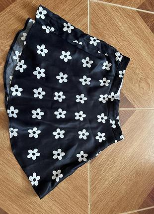 Спідниця міні темно синя