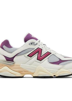 New balance 9060 magenta beige purple. артикул izi4340