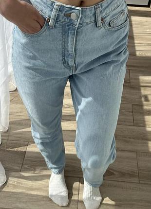 Нові джинси моми світлі h&m 34