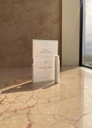 Guerlain aqua allegoria rosa verde оригінал пробник парфуми