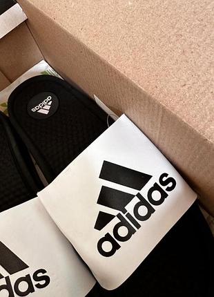 Тапки з масажною підошвою адідас adidas шлепки шльопанці тапочки сланці