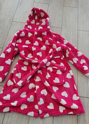 Теплый халат для бассейна