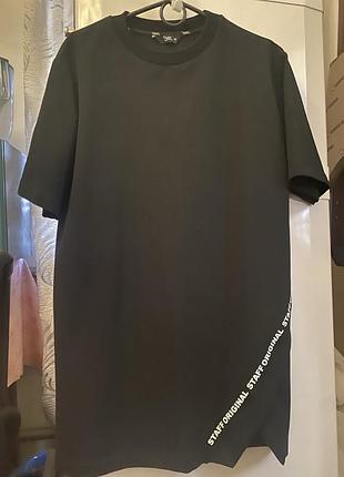 Платье туника ровный крой