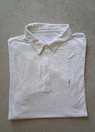 Брендові футболка поло allsaints.