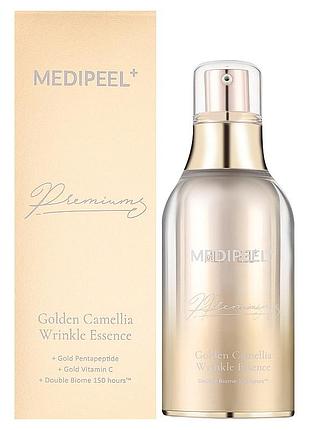 Антивозрастная эссенция для лица medi peel peptide 9 golden camellia wrinkle essence 50ml4 фото