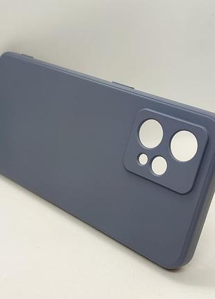Силіконовий чохол, бампер для realme 9 4g сірий 4