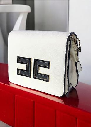 Сумка міні молочно-біла 2