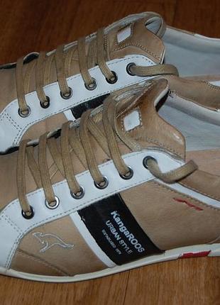 Кожаные кроссовки 44-44,5 р kangaroos