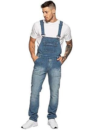 Комбинезон джинсовый батал 50r enzo
