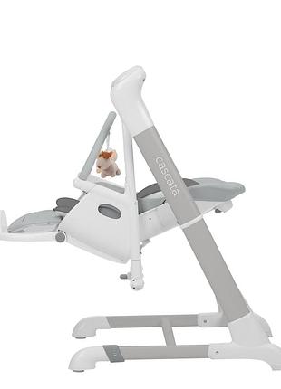 3 в 1: стільчик для годування, шезлонг, гойдалка - carrello cascata