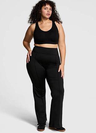 Спортивные утепленные лосины victoria's secret pink