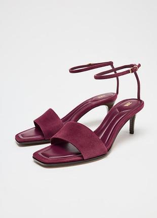 Босоножки, босоножки зара, босоножки зара с замшей