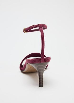 Босоножки, босоножки зара, босоножки зара с замшей4 фото