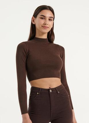 Гольф в рубчик, укорочений