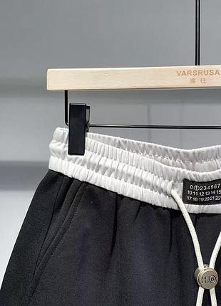 Чоловічі шорти з карманами на резинці maison margiela8 фото