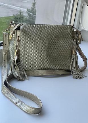 Сумка жіночка шкіряна