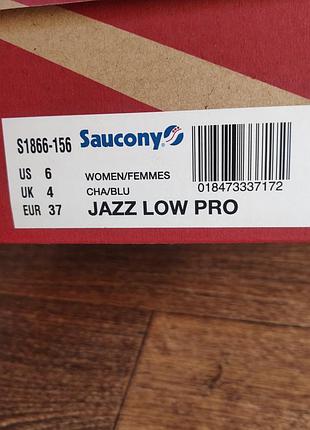 Кроссовки женские saucony jazz low pro, серые, 36-375 фото