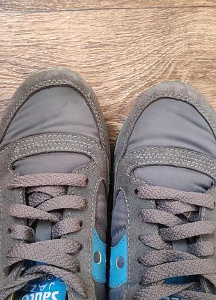 Кроссовки женские saucony jazz low pro, серые, 36-374 фото