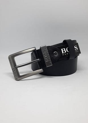 Ремінь hugo boss пояс чоловічий з натуральної шкіри