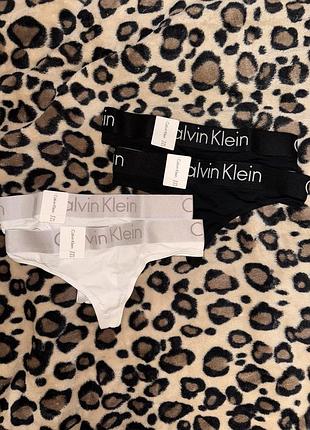 Набір трусиків calvin klein underwear стрінги, оригінал xs