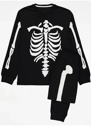 Пижама "скелет"