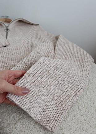 Вязаний світер із замком h&m