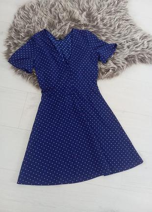 Сукня zara в горошок
