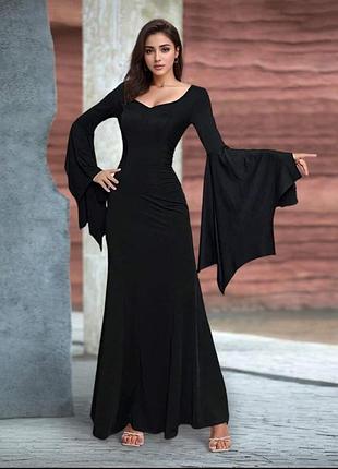 Сукня готична мортіша аддамс shein xxl