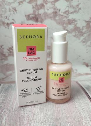 Відлущувальна сироватка з ніацинамідом та молочною кислотою sephora