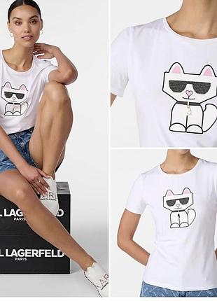 Футболка karl lagerfeld xl оригинал