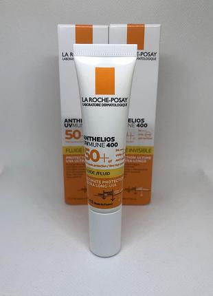 Оригинальный la roche-posay anthelios uvmune 400 fluid spf50+ солнцезащитный флюид