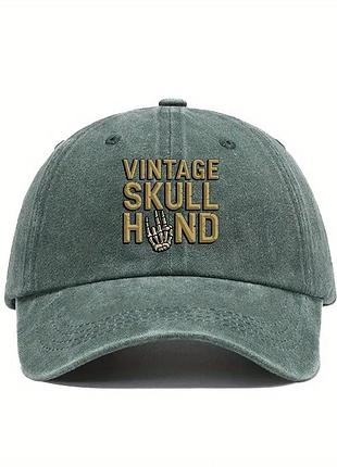 Стильная кепка бейсболка унисекс vintage, размер 56-58