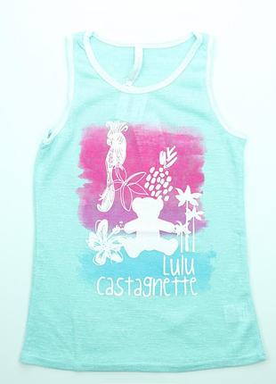 Літня майка lulu castagnette для дівчинки на зріст 140 см