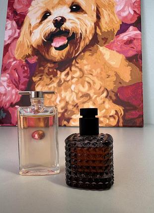 Lancôme idole та valentino born in roma intense