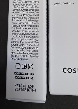 Крем для обличчя з ретинолом 0,3% cosrx - the retinol 0.3 cream2 фото