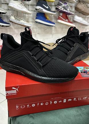 Жіночі чорні кросівки puma mega nrgy оригінал для бігу сітка спортивні