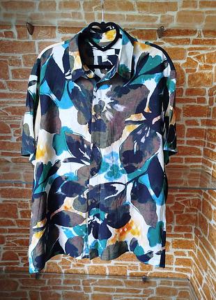 Мужская рубашка гавайка river island l