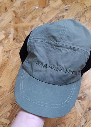 Котонова кепка бейсболка пятипанелька mammut