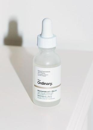 niacinamide 10% 4 zinc 1% serum- сироватка з ніацинамідом та цинком 30 мл