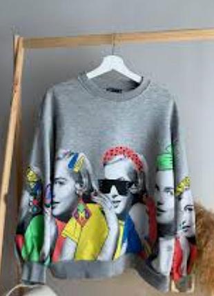 Zara свитшот