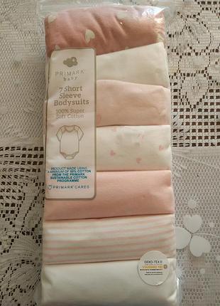 Боди на короткий рукав примарк