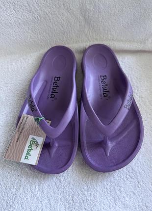 Шлепанцы вьетнамки betula by birkenstock 40p фиолетовые