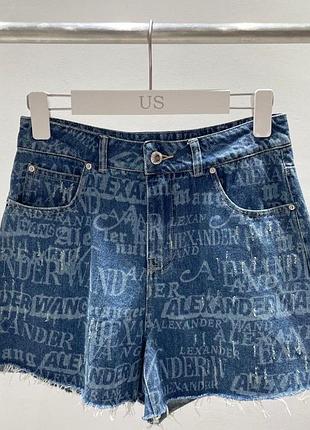 Шорти джинсові alexander wang