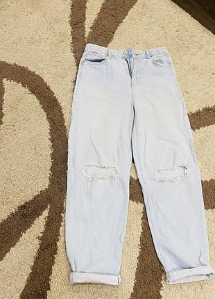 Джинси світлі рвані