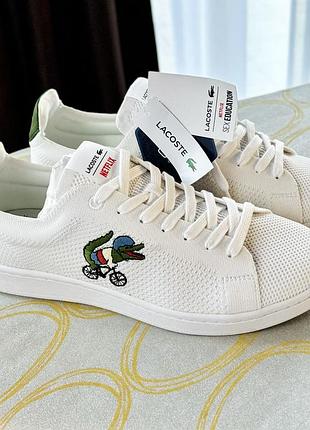 Нові оригінальні lacoste 39 (25см)