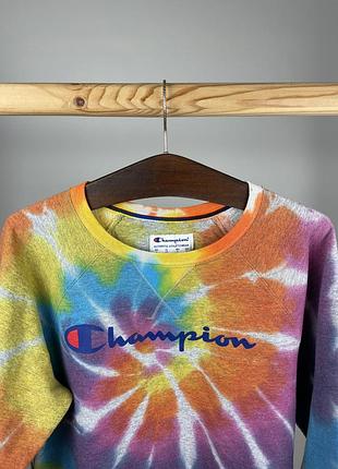 Світшот кофта champion тай дай