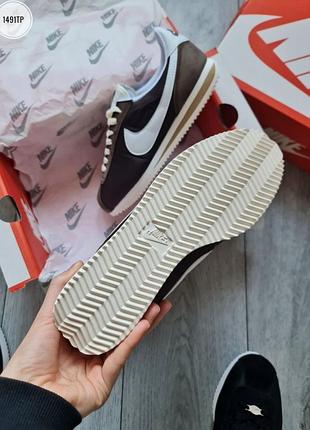 Кроссовки nike cortez brown 4